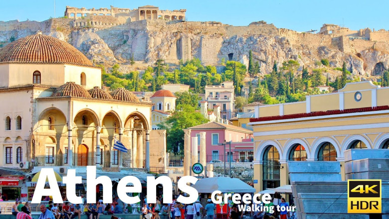 Athens, Greece 🇬🇷 - Summer Walking Tour | Nexth City