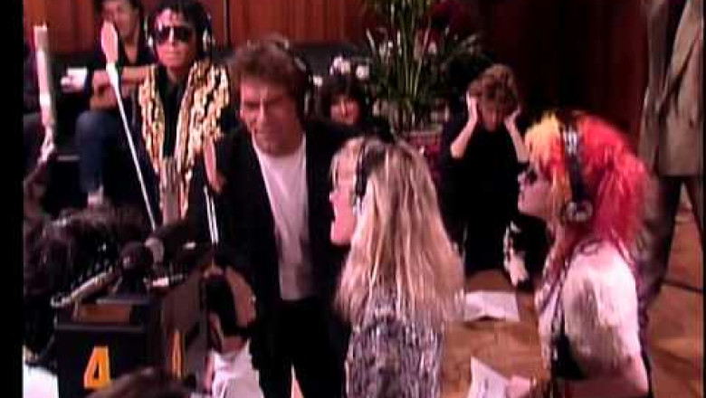 Incredible We are the world 1985 and behind the scenes full dvd rip
