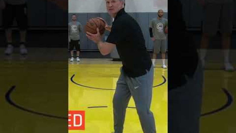 Learn how to shoot like Steph Curry from 3 with Steve Kerr!