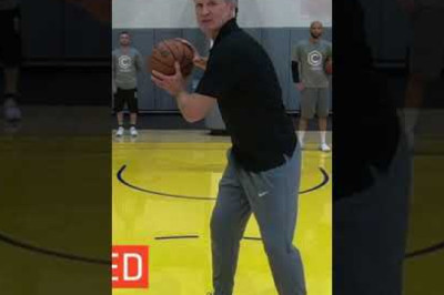 Learn how to shoot like Steph Curry from 3 with Steve Kerr!