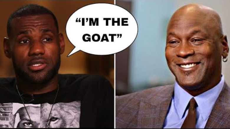 NBA Legends And Players React To LeBron James Calling Himself The GOAT