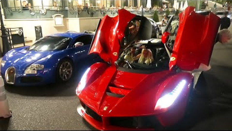 Nightlife in MONACO is on Another Level, hypercar madness!