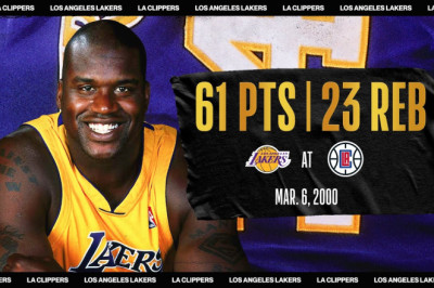 Shaq Scores Career-High 61 On His 28th Birthday | #NBATogetherLive Classic Game