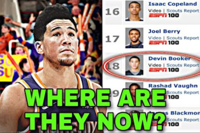 What Happened To Every Prospect Ranked Above Devin Booker?