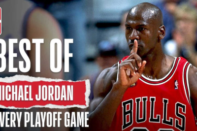Best of Michael Jordan’s Playoff Games | The Jordan Vault