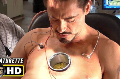 IRON MAN (2008) Tony's Workshop [HD] Marvel Behind the Scenes