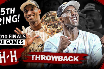 Kobe Bryant 5th Championship, Full Series Highlights vs Celtics (2010 NBA Finals) -  Finals MVP! HD