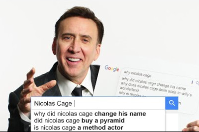 Nicolas Cage Answers the Web's Most Searched Questions | WIRED