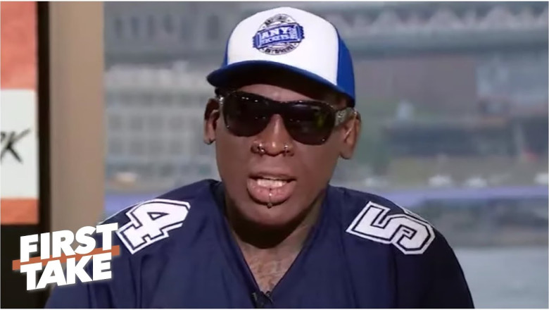 [FULL] Dennis Rodman compares MJ &amp; LeBron, talks Bulls vs. Warriors &amp; Draymond Green | First Take