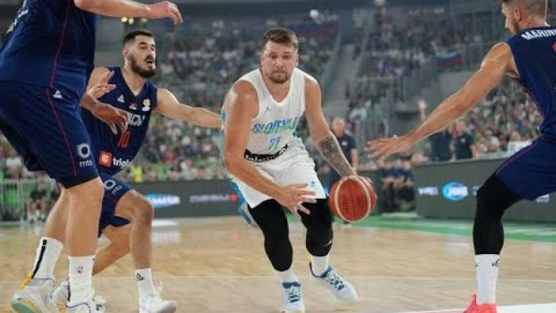 Luka Doncic AMAZING 34 Pts, 9 Ast vs Serbia. Slovenia vs Serbia - Jokic vs Doncic