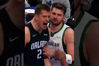 Luka was ready to fight Mo Wagner 👀 #shorts