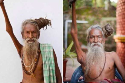 Meet the man whose arm has been raised for almost 50 years