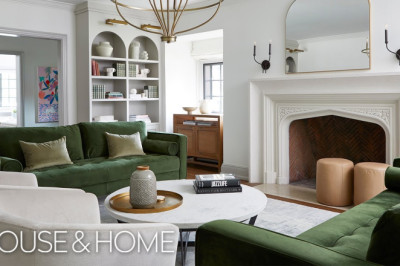 Before and After: A Tudor-style Heritage House Gets A Modern Facelift