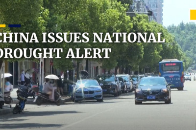 China issues first national drought alert of the year amid record heatwave