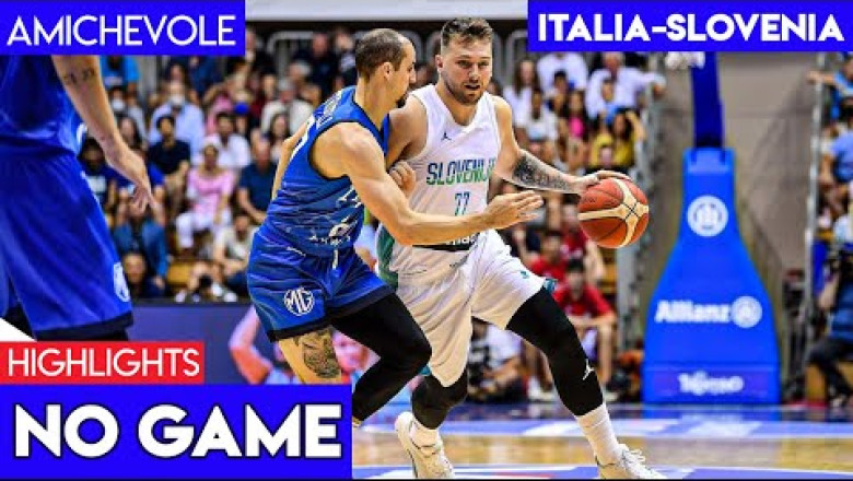 HIGHLIGHTS  ITALIA-SLOVENIA (De Rosa-Soragna) [Amichevole]