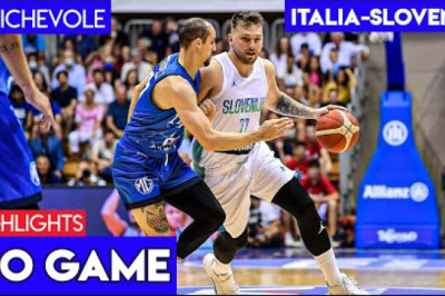 HIGHLIGHTS  ITALIA-SLOVENIA (De Rosa-Soragna) [Amichevole]