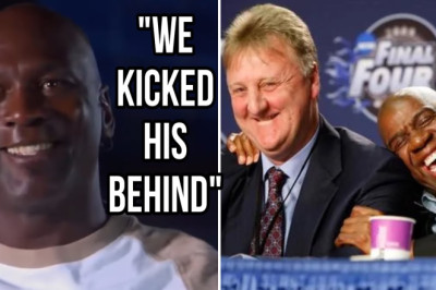 Michael Jordan, Larry Bird, And Magic Johnson Sharing Funny Stories About Each Other
