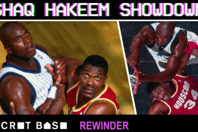 Shaq and Olajuwon’s Game 1 battle in the 1995 NBA Finals deserves a deep rewind
