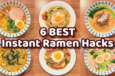 6 BEST Instant Ramen Hacks - You become addicted!