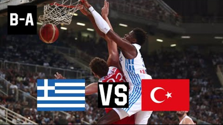 Greece - Turkey | Full Highlights | AEGEAN Acropolis Tournament | Game Day 3 | 19.08.2022