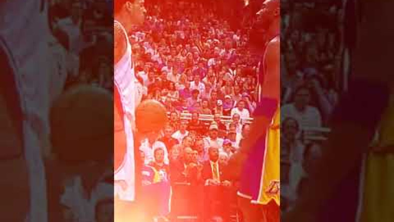 Kobe didn't even flinch 🥶 #shorts