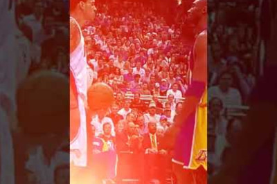 Kobe didn't even flinch 🥶 #shorts