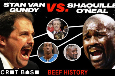 Shaq's beef with Stan Van Gundy exploded when his former coach accused him of flopping