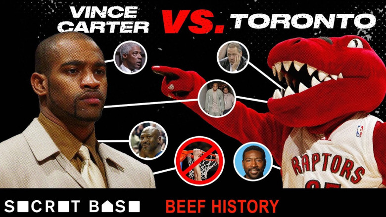 Vince Carter's 10-year beef with Toronto included Nelly, a possible body slam, and so many injuries