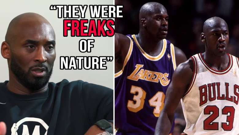 Kobe Bryant Explains How AMAZING Michael Jordan And Shaquille O'Neal Were