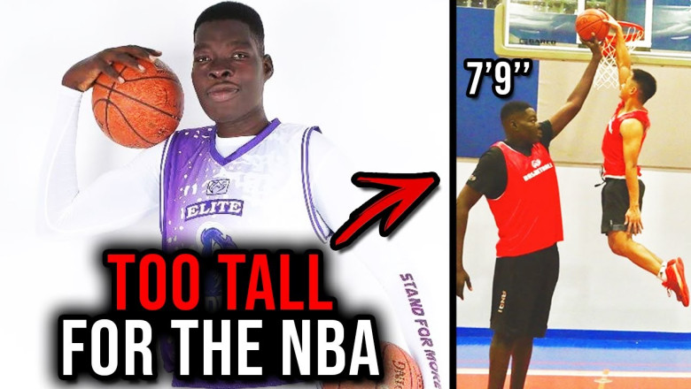 Meet the 7FT9 GIANT Who is TOO TALL For The NBA