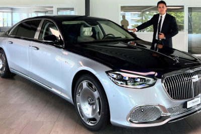 NEW 2023 Mercedes MAYBACH V12 - S Class 100 Year Edition S680 Review Interior Exterior Sound