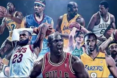 Top 100 NBA players of All-time!