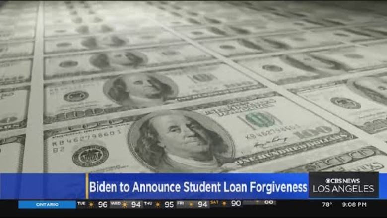 Biden to announce student loan forgiveness