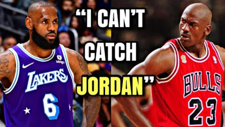 LeBron James GIVES UP On Catching Michael Jordan