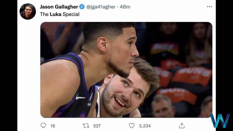 TWITTER REACTS TO LUKA GAME 6 VS SUNS
