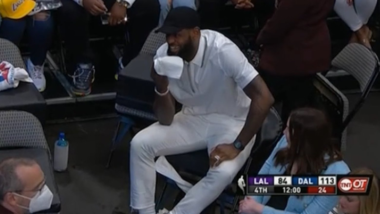 LeBron James Cries and Can't Stop Laughing After Luka Literally Ends Kent Bazemore Career!