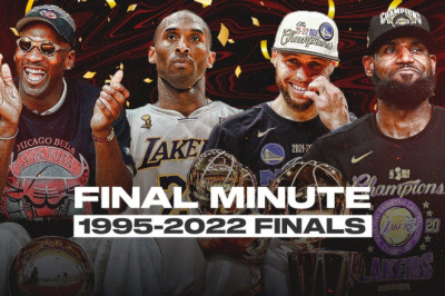 The Last Minute of the Last 28 NBA Finals (1995-2022)