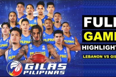 Gilas Pilipinas VS Lebanon | Full Game Highlights 2022
