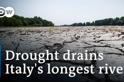 Historic drought is threatening Italy’s water supply | DW News