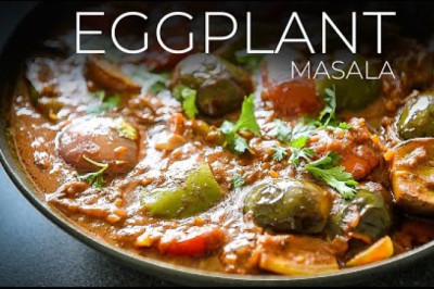 THIS CRAZY TASTY EGGPLANT MASALA RECIPE