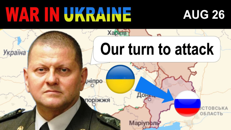 Latest 26 Aug: Nice. Ukrainians Launch a Series of Counterattacks | War ...