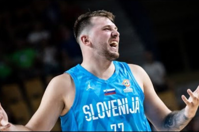 Slovenia vs Estonia Full Game Highlights FIBA World Cup 2023 Qualifiers | 25.08.2022 (Luka Doncic)