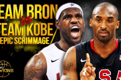 Team LeBron vs Team Kobe EPiC USA Redeem Team Scrimmage Full Highlights | SQUADawkins