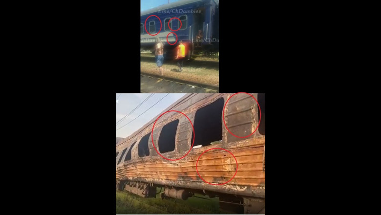 Debunking Russia's Claims Over the Chaplino/Chaplyne Train Attack (Not the same train)