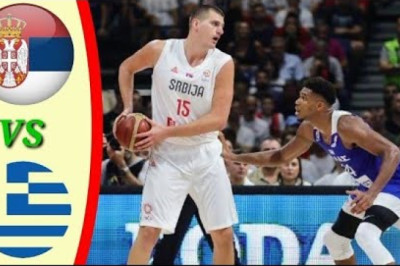 Serbia vs Greece full highlights |  FIBA world cup qualifiers 2023