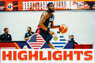 USA - URU | Basketball Highlights - FIBAWC 2023 Qualifiers