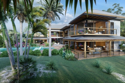Asian House Design, Beautiful House Design, Luxury Villa Tropical House Design