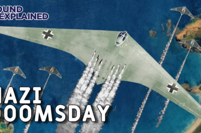 The Nazi Bomber Made To Destroy New York - The Horten H.XVIII 18 Flying Wing America Bomber