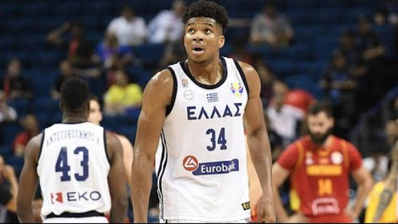 Greece vs Belgium Full Game Highlights FIBA World Cup 2023 Qualifiers | 28.08.2022 (Giannis)