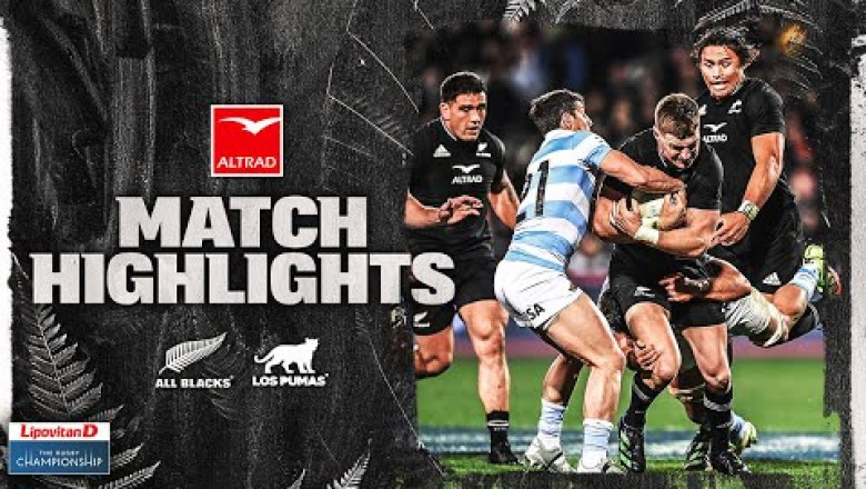 HIGHLIGHTS | All Blacks v Argentina 2022 (Christchurch)